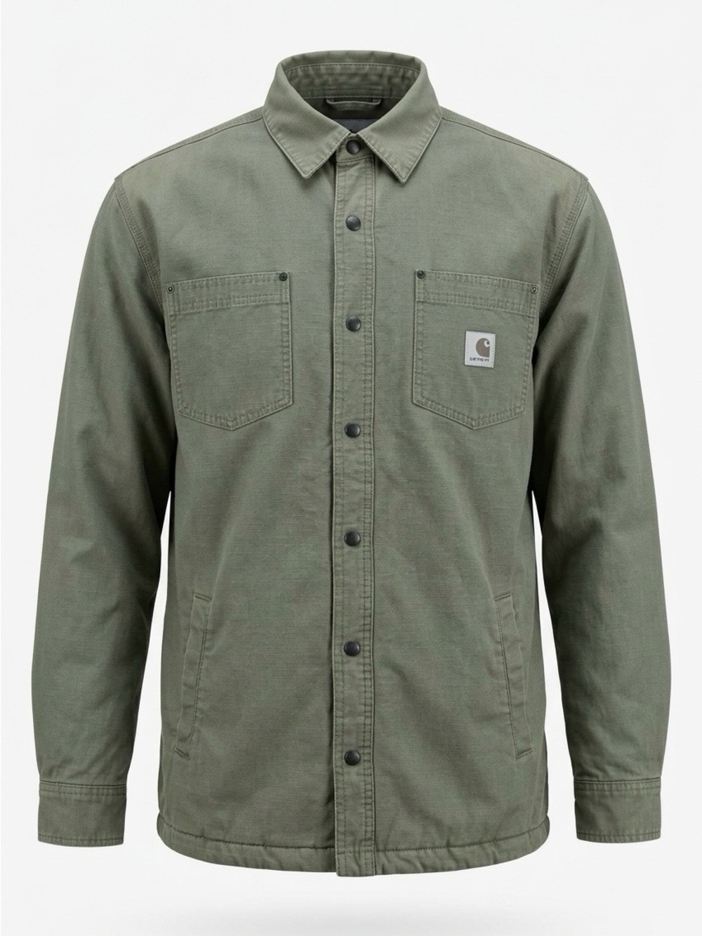 Carhartt Men's Olive Work Shirt Jacket